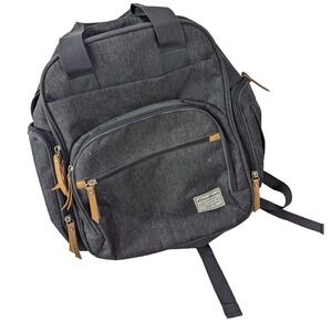 Eddie Bauer Canyon Summit Convertible Diaper Bag Backpack USA Unisex Gray